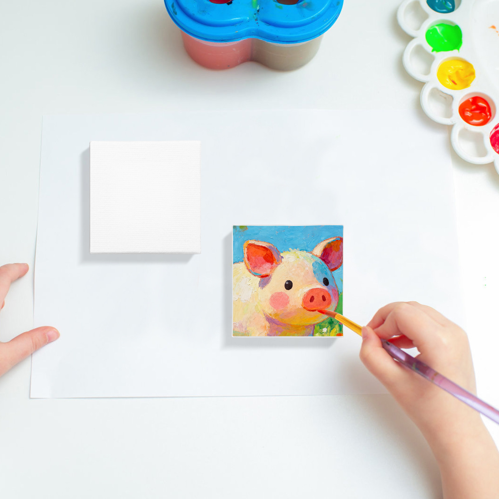 Painting Supplies - 24 قطعة من إطارات اللوحات الزيتية