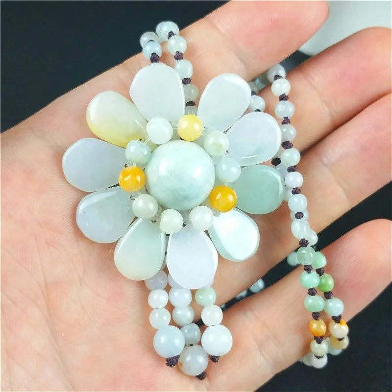 شهادة البورمية اليشم عباد الشم - مراجعة Beading وسعره