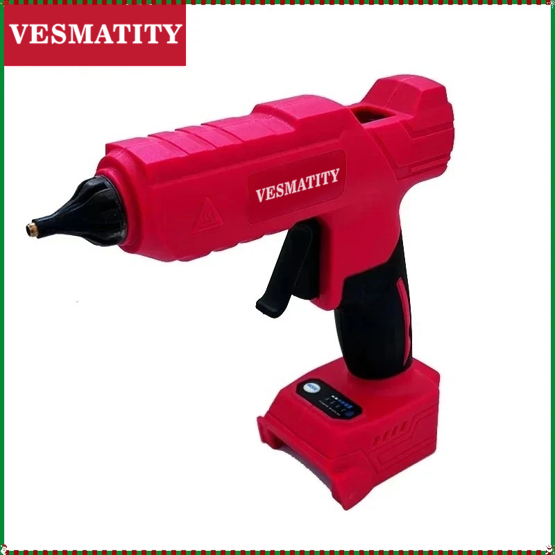مسدس غراء كهربائي لاسلكي بدون  - مراجعة Hot Melt Glue Gun Cordless وسعره