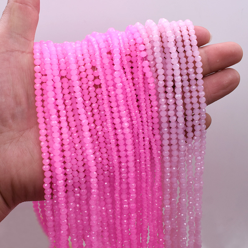مشرق الخوخ الوردي 1 2 3 4 6 8  - مراجعة Glass Seed Beads 2Mm Jewelry Making وسعره