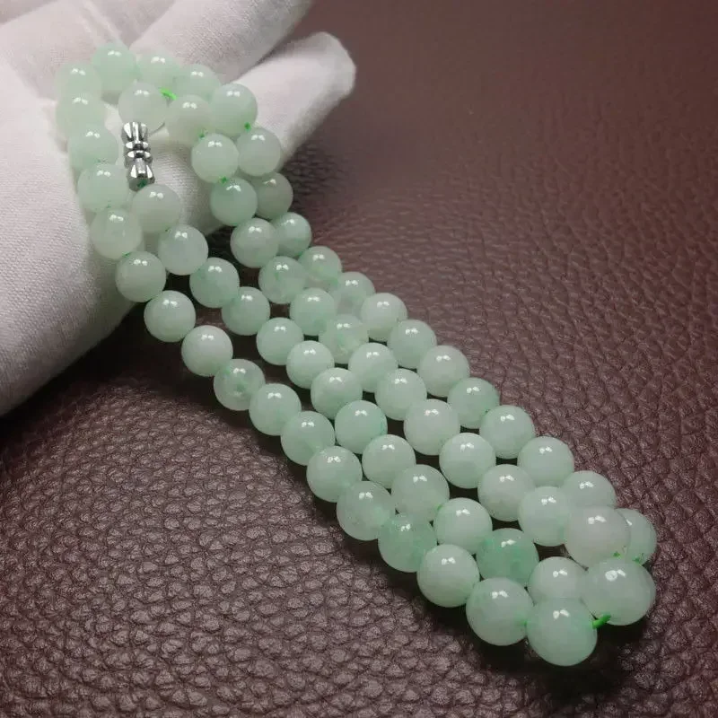 قلادة من خرز اليشم الأخضر بحجم - مراجعة Beading وسعره