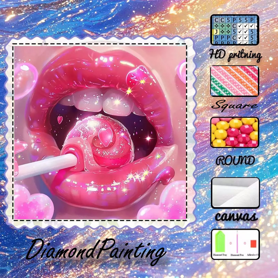 قطعة واحدة - 5D-DIY - قماش مخم - مراجعة 5D Diamond Painting Kit Full Drill وسعره