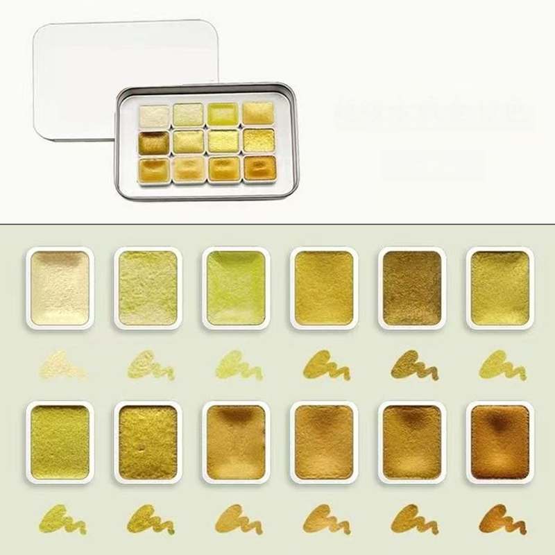مجموعة كاملة من أصباغ الألوان  - مراجعة Watercolor Paint Set Solid Pigment وسعره